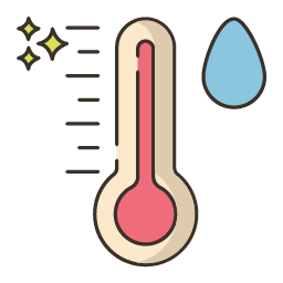 luftfuktighet och temperatur